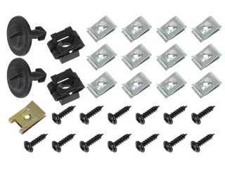 Unterfahrschutz Clips / Klammern Schrauben Set für Audi A4 8E B6 B7 ab 2001-2007