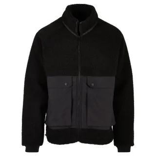 Urban Classics - Jacke für Herren Raglanärmel (Schwarz)