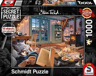 Schmidt Puzzle 59655 - Im Ferienhaus [1.000 Teile]