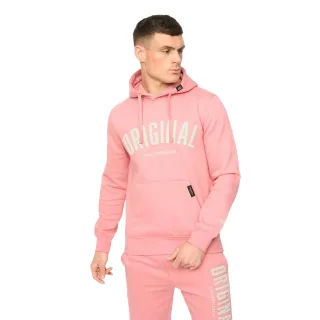 Crosshatch - "Kensby" Kapuzenpullover für Herren (Pink)