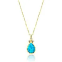 Einzelstück Charm-Kette Opal Classic Halskette