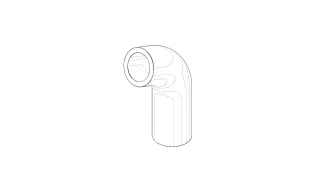 Dornbracht Rohr Ersatzteile 093001202 D. 26 x 82 mm chr gebürstet 093001202-93