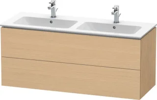 Duravit L-Cube Waschtischunterbau wandhängend Natur Eiche Matt 1290x481x550 mm - LC625803030 LC625803030