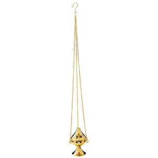 Weihrauchfass, gold