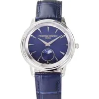 Frederique Constant Schweizer Uhr Damen Uhr Moneta 37 mm Ø Moonphase FC-206N3S6 Moneta, mit Mondphasenanzeige