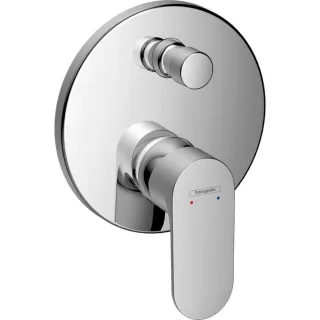 hansgrohe Rebris S Fertigmontageset 72466000 Unterputz Wannenarmatur, 2 Verbraucher, chrom