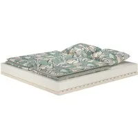 ERST-HOLZ Futonbett Niederflurbett Metallfrei 180 x 200 cm Futon Lattenrost Fichte, Fichte unbehandelt