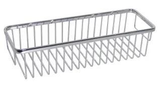 KOH-I-NOOR Griglie 45807 Ablage 35x12x8 cm, chrom einfache Montage ohne Bohren 45807