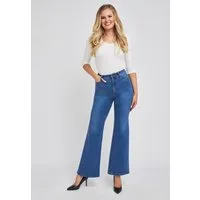 wonderjeans Schlagjeans Flared, mit Stretch