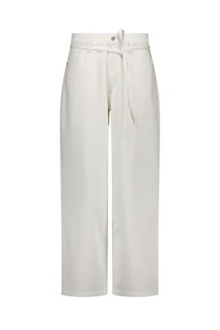 Studio Anneloes - Babet denim trousers off white - Gr. - S