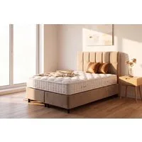 BAMBI YATAK Boxspringbett Set, Bambi Golden Prime, Schlafzimmerbett mit Bettkasten, H3 (Stauraum, Bett mit Matratze), Klassischer Schlafkomfort mit Bonell-Federsystem, 90x200 cm