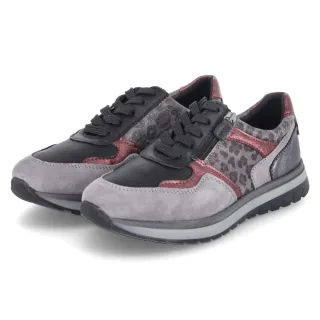 Beliana Low Sneaker VIVIAN 06 - Gr. 37 - Grau - Leder