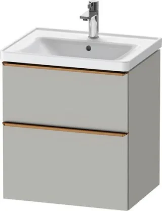 Duravit D-Neo Waschtischunterbau wandhängend Betongrau Matt 584x452x625 mm - DE4359004070000 DE4359004070000