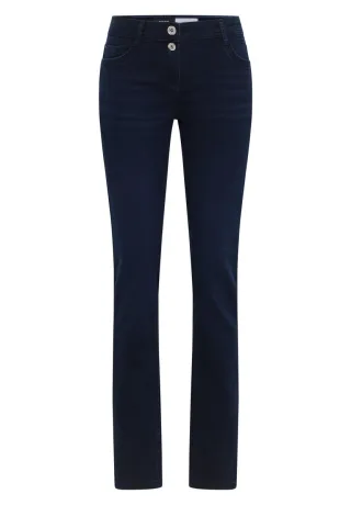 Cecil - Casual Fit Jeans - Style NOS Scarlett blau - Gr. - 30