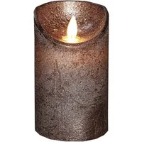 Coen Bakker Deco BV LED-Kerze LED Echtwachskerze Kerze 10 / 12,5 / 15 cm Timer Ø 7,5cm Wachskerze (1-tlg), große Farb- und Größenauswahl, Echtwachskerzen mit Timerfunktion