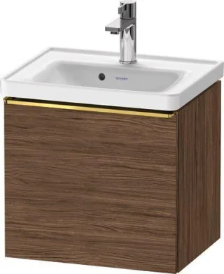 Duravit D-Neo Waschtischunterbau wandhängend Nussbaum dunkel Matt 484x372x440 mm - DE4248034210000 DE4248034210000