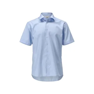 MASCOT Herren Kurzarmhemd FRONTLINE Hellblau 37-38 - 21224-750-71-37-38