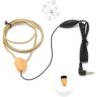 SpionProfi 3,5mm Klinke Mini Kopfhörer Hörer Prüfung Telefon Spionage Musik Hören Headset (Mini Spy Headset Set Hörer Kopfhörer Spionage Prüfung Schule Test)