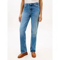 Tommy Hilfiger Straight-Jeans mit dezenter Logostickerei