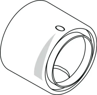 Hansgrohe Hülse Axor Fixfit Stop chrom , 96497000 96497000