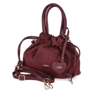 L.Credi Handtasche SOPHERL - Gr.  - Rot - Textil & Synthetik
