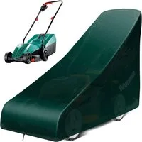 BlingBin Rasenmäher-Schutzhülle Abdeckung für den Rasenmäher Rasenmäherabdeckung wasserdicht (1er Set, 1-St., 1pcs), wasserdicht, winddicht, UV-Schutz, 67 x 191 x 110 cm, Grün
