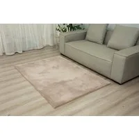 Vimoda Fellteppich Lisa, aus Mikrofaser rutschfeste und warme Oberfläche, Höhe: 16 mm, Teppich Wohnzimmer extra flauschig & weich, dicht, Kinderzimmer