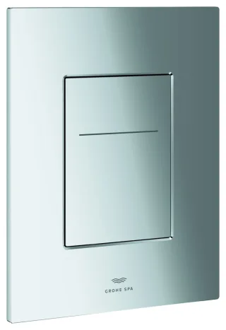 GROHE WC-Betätigung Arina 104644 eckig Silk Motion chrom, 1046440000 1046440000