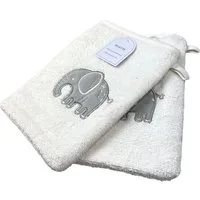 VewoTex Waschhandschuh 2er Pack Baby Waschhandschuhe » Set 2 Kinder Waschlappen Frottee, Baumwolle (Set, 2-St), 21 x 15 cm reine Baumwolle » Wasch Handschuhe
