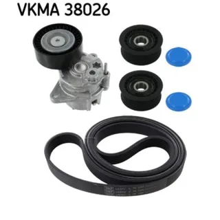 SKF Keilrippenriemensatz Mercedes VKMA38026
