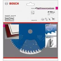 EXPERT High Pressure Laminate Kreissägeblatt, Ø 168mm, 52Z Bohrung 20mm, für Handkreissägen