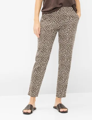 Brax Damen Chino Style MARON S DARK EBONY, dunkelbraun, Gr. 36K