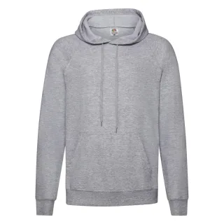 Fruit of the Loom - Hoodie zum Überziehen für Herren (Grau meliert)