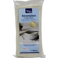 Glorex Bastelnaturmaterial Glorex Keramiplast 1000 g, weiß