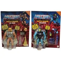 Mattel® Actionfigur Mattel Masters of the Universe 2er-Set Battle Armor GVL75 He-Man und G