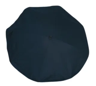 Sonnenschirm schwarz Silence Clip UV Schutz 50  72 cm