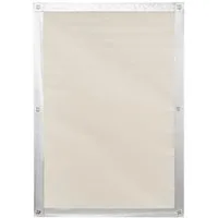 Dachfensterrollo Haftfix Hitzeschutz Abdunkelung, LICHTBLICK ORIGINAL, verdunkelnd, ohne Bohren, verspannt, Haftfix, mit Thermobeschichtung, mit Saugnapf