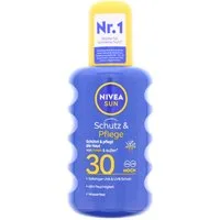 Nivea Sonnenschutzlotion NIVEA SUN Schutz & Pflege Sonnenspray LSF30 Feuchtigkeitsspendender So