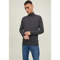 Jack & Jones Troyer JJEEMIL KNIT HALF ZIP NOOS Baumwollmischung, regular fit