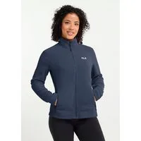 Jack Wolfskin Fleecejacke TAUNUS 100 FZ W winddicht, wasserabweisend, mit durchgehendem Reißverschluss, wärmend