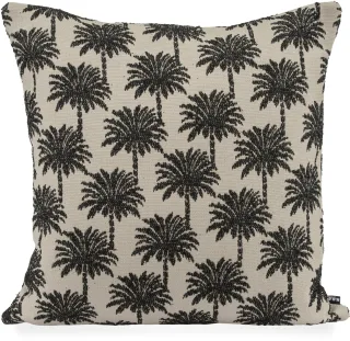 H.O.C.K. Dekokissen "Vamosa Palms" Outdoorkissen inkl. Füllung, 45x45cm, Dekokissen, Palmen, schwarz
