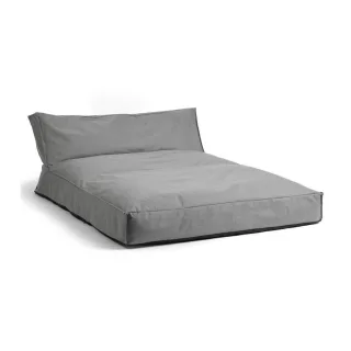 Mokebo Outdoor, Dunkelgrau, Textil, 130x55x150 cm, Loungemöbel, Outdoorsofas