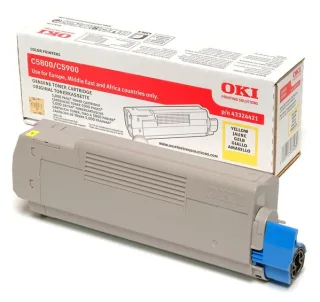OKI Toner 43324421 gelb | 43324421 |