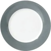 van Well Speiseteller Teller Set, Vario, (6 St), Porzellan, spülmaschinen- und mikrowellengeeignet, Ø 26,5 cm