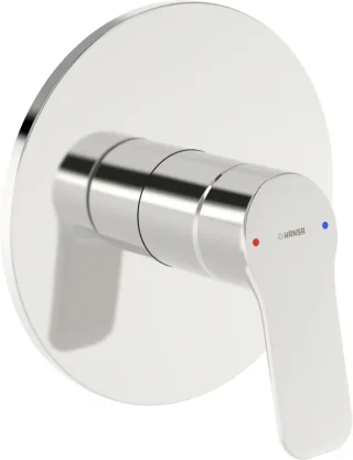 Hansa Einhandmischer Sichtteil f. einen Abgang, HANSABASIC 8056 Rosette rund verchromt, 80569023 80569023