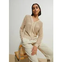 bonprix Strickjacke Oversize-Passform, mit Reißverschluss vorne