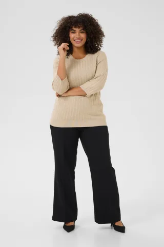 Strickpullover Regular fit cream