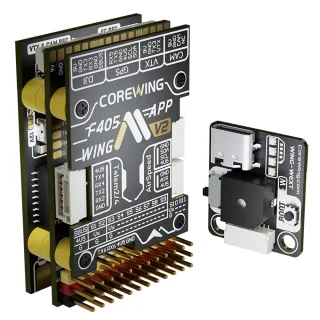 COREWING F405 Wing APP V2 Flight Controller Supports VTOL Ardupilot for Fixed-wing RC Airplane