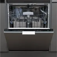 Telefunken vollintegrierbarer Geschirrspüler G-EV-6014-C, 9 l, 12 Maßgedecke, Einbauspülmaschine vollintegriert 60 cm, 9 Programme, AquaStop, leise