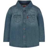 Levi's® Kids Langarmhemd LVB BARSTOW WESTERN SHIRT im Jeans-Look for Baby BOYS